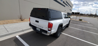 Couverture de benne rigide en alliage d'aluminium pour pick-up sport, installation sans perçage pour Tundra Tacoma Maverick Range GMC Colorado