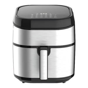 หม้อทอดไร้น้ำมันไฟฟ้าดิจิตอล ดีไซน์คลาสสิคใหม่ ปี 2026 พร้อมเคลือบซิลิโคน ความจุ 6.1-8.0 ลิตร สำหรับใช้ในครัวเรือนและโรงแรม - Product Image 1