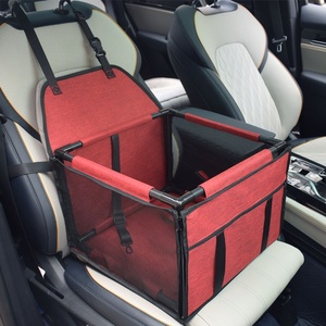 Tapis de voiture pour chien, siège de sécurité pour animaux, anti-salissure, imperméable, en tissu Oxford 900D, sac de voiture, sac suspendu en maille pour chien, 39x39x27cm - Product Image 4