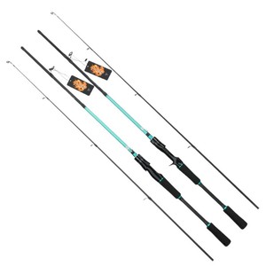 Lure Fishing Rod Kit Straight Handle Baitcasting Reel Medium Fast Action Saltwater Fish Stream Use - Product Image 5