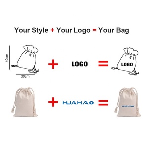 Huahao không thấm nước nhỏ Satin Dây Kéo Túi tùy chỉnh in Thể Thao Vải dây kéo Ba lô bông dây kéo túi - Product Image 4