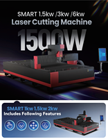 Machine de découpe laser à fibre pour tôles métalliques CNC, 10 pieds x 5 pieds, 1,5 kW, 3 kW, 6 kW, 6000*1500 mm, certifiée CE
