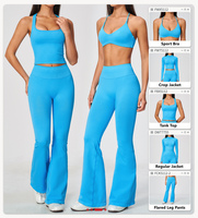 Nouveau Soutien-gorge de Sport pour Femme à Col en V Profond, Bretelles en Y, Dos Nageur, Coussinets Amovibles, Séchage Rapide, Faible MOQ pour Petites Entreprises, Logo Personnalisé