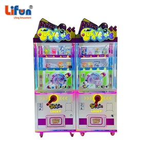 Machine d'arcade professionnelle à boules porte-bonheur, machine à prix à base <span class=keywords><strong>de</strong></span> compétences avec lecteur <span class=keywords><strong>de</strong></span> cartes et accepteur <span class=keywords><strong>de</strong></span> billets en option pour les centres <span class=keywords><strong>de</strong></span> divertissement familial (FEC) - Product Image 1