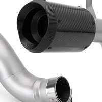 Système d'échappement professionnel en acier inoxydable pour moto Z900 (2017-2021) avec silencieux et DB Killer inclus