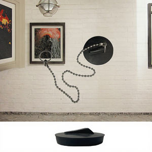 Tapón de Desagüe <span class=keywords><strong>para</strong></span> Fregadero de Cocina <span class=keywords><strong>Cromado</strong></span> de Plástico Moderno, Accesorio de Desagüe <span class=keywords><strong>para</strong></span> <span class=keywords><strong>Lavabo</strong></span>, Tapón de Goma <span class=keywords><strong>para</strong></span> un Drenaje Fácil, Ligero y Práctico - Product Image 3