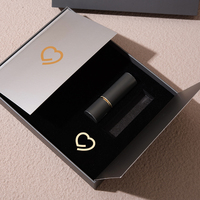 Boîte à rouge à lèvres personnalisée Lionwrapack à double porte, boîte en papier pour gloss à lèvres, baume à lèvres, emballage cadeau cosmétique, logo FSC
