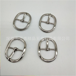 Hebillas de anillo en D de aleación de zinc, hebillas de metal para bolsos y cinturones, hechas a medida, duraderas, directamente de fábrica en Shenzhen. - Product Image 1