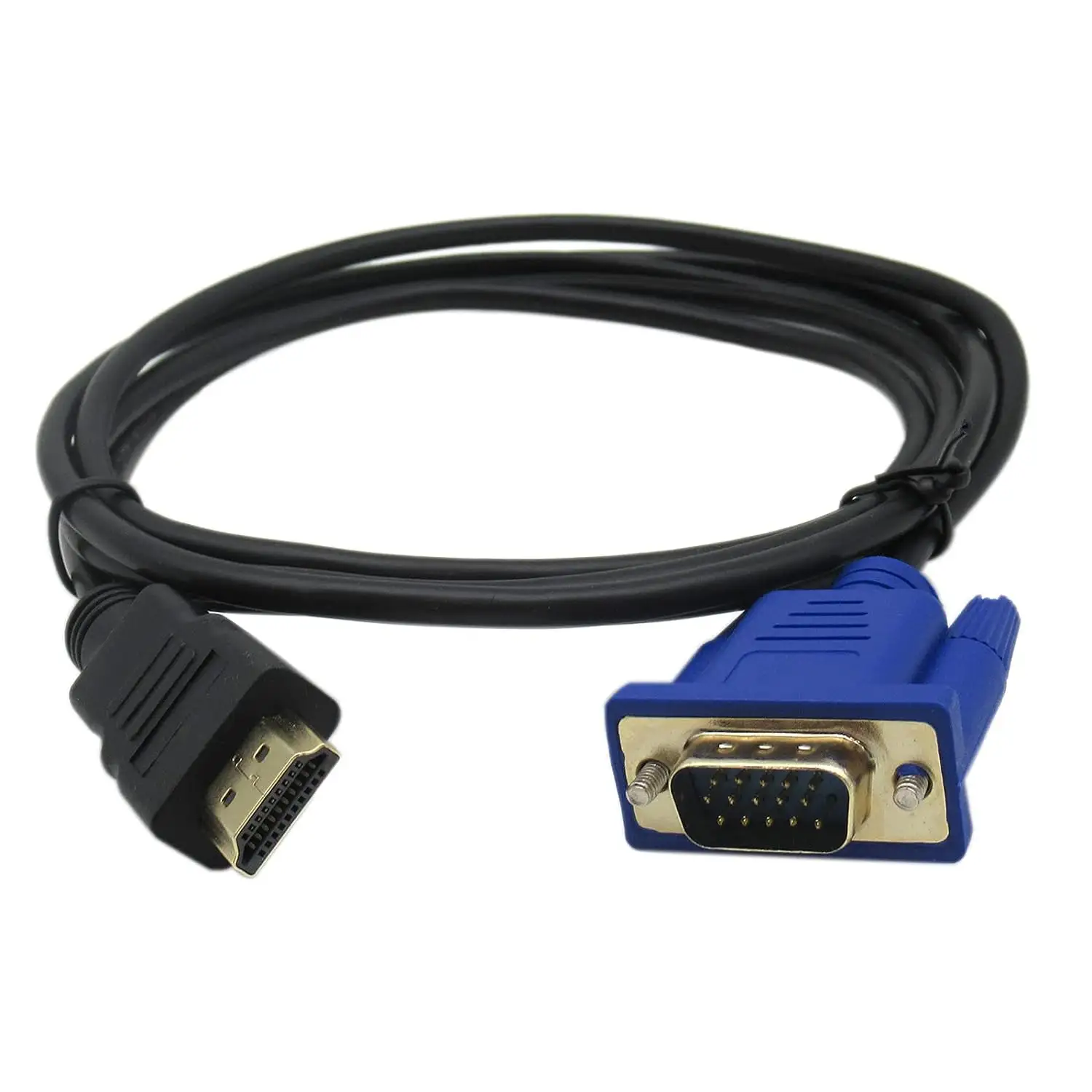 Hdtv Video Kabel High Definition Video Data Kabel Mannelijk Naar Vga Mannelijke Video Converter Adapter Kabel Voor Pc Dvd 1080P Hdtv 6ft