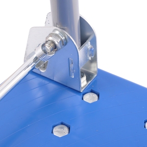 Carro de plataforma plana de servicio pesado Almacén Tire Logística Transporte Plataforma plegable Camión Carros de mano Carros con barandillas - Product Image 4