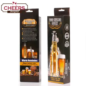 Stick di raffreddamento del refrigeratore di <span class=keywords><strong>birra</strong></span> del produttore diretto, bastoncini di raffreddamento in acciaio inossidabile con approvazione LFGB da 2 pezzi - Product Image 6