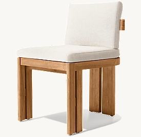 Conjunto de Comedor Contemporáneo de 6 Plazas para Hoteles, Jardines Exteriores, con Mesa Moderna de Ratán y Teca, Patios de Aluminio, Apartamentos - Product Image 4