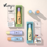 Bouteille PE vide modèle PHMS ISO9001 100ml-300ml pour cosmétiques, flacon de toner visage en plastique avec bouchon rotatif, emballage pour shampoing et soins capillaires