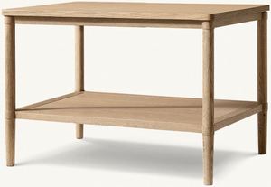 Mesa de Centro de Madera Sólida Estilo Americano con Diseño Tradicional Único para Muebles de Sala de Estar - Product Image 6