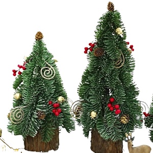 Hot Sell Artificial Small Tabletop Christmas <b>Tree</b> Mini Christmas <b>Tree</b> and Decorations with Realistic Pine Cone Berry - Product Image 6