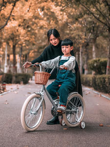 จักรยานเด็ก3-9ปี,จักรยานเด็กล้อเสริม,จักรยานเด็กวินเทจญี่ปุ่นชายและหญิง - Product Image 4