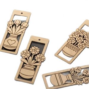 Factory Direct Supply Unfinished <b>Wooden</b> <b>Slices</b> Diy Multiple Shape Handmade Boxwood Bookmark Painting & Decoration - Product Image 1