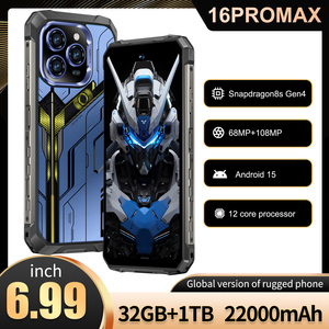 Nuevo Teléfono Resistente I16 PRO MAX para Exteriores, Pantalla Grande, Resistente al Agua y a Caídas, NFC, Visión Nocturna, Batería de Ultra Larga Duración - Product Image 2