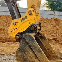 Attelage rapide hydraulique monobloc compatible avec toutes les marques d'excavatrices
