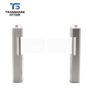 Siêu thị an ninh lối vào tự động cơ khí Swing rào cản cửa cổng với cảm biến điện Swing turnstile cổng rào cản - Product Image 6