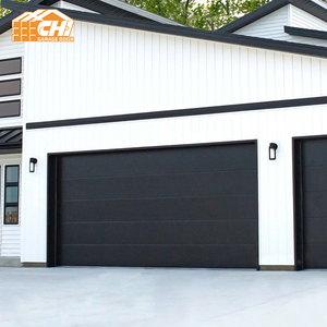 <span class=keywords><strong>Porte</strong></span> de <span class=keywords><strong>garage</strong></span> <span class=keywords><strong>sectionnelle</strong></span> automatique anti-ouragan 9x7 à panneaux sandwich pour villa - Product Image 6