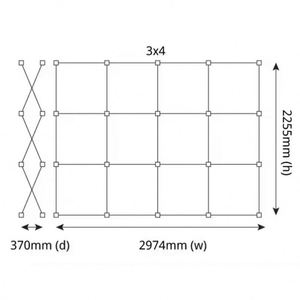 Aluminum Frame 20 ft X 15 ft Foldable <b>Stand</b> SEG Advertising Light Box Custom Fabric Print <b>Backdrop</b> Booth - Product Image 3