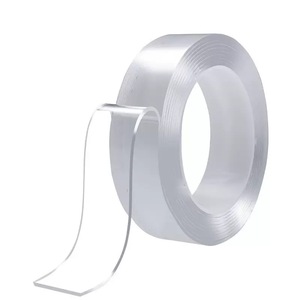 Lp <span class=keywords><strong>2025</strong></span> độ nhớt mạnh mẽ trong suốt Gel băng hai mặt có thể tháo rời Nano Silicone dính dải cho mặt nạ mục đích - Product Image 1