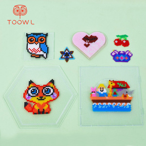 Perles à fusionner Perler 2,6 mm, 72 couleurs assorties, en provenance directe d'usine, avec planche de perles Hama en forme d'animaux, en PE, cadeaux de Noël - Product Image 4