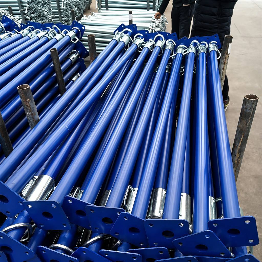 U Head Shoring Prop Electro-Galvanized Acrow U Fork Scaffolding Steel Prop Accessories for Residential Building Construction · image 3