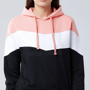 Sudadera con capucha informal para mujer Jersey de algodón Ligero Cálido Diseño cómodo Ideal Temporada de invierno Posición del logotipo frontal - Product Image 1