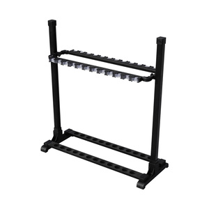 NOEBY Porte-cannes à pêche en aluminium Présentoir portable 24 pièces Porte-cannes <span class=keywords><strong>Support</strong></span> <span class=keywords><strong>Pod</strong></span> - Product Image 3