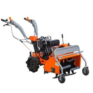 Broyeur d'herbe agricole haute productivité avec moteur diesel 3,5 kW, largeur <span class=keywords><strong>de</strong></span> travail <span class=keywords><strong>de</strong></span> 50 cm, avec lanceur <span class=keywords><strong>de</strong></span> secours - Product Image 4