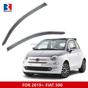2 pièces Pare-pluie pour portières de voiture Fiat 500 2019+ Déflecteurs de vitres latérales Pare-soleil - Product Image 2
