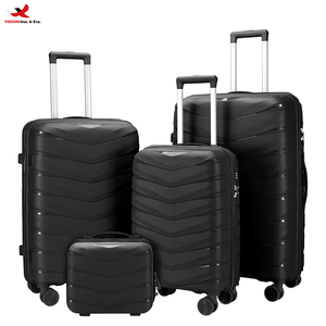 Échantillon OEM/ODM, vente en gros à prix réduit, distributeurs de bagages, ensembles de valises rigides en PP, bonne qualité, valises incassables - Product Image 2