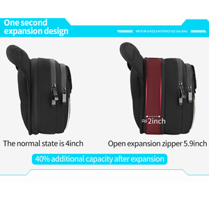 Bolsa de Pierna para Ciclismo Motocentric para <span class=keywords><strong>Hombre</strong></span> y Mujer, con LED, Bolsa de Cintura para Motocicleta, Bolsa de Pierna, Riñonera Informal para Motocicleta - Product Image 3