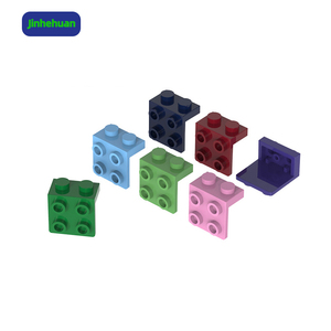 128 unids/set bloque de construcción No.44728 soporte 1X2-2X2 juego de bloques de plástico para niños juguetes Moc piezas pequeñas para juguetes - Product Image 1