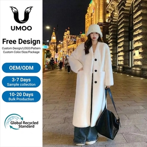 2026 Women's <strong>Fashion</strong> <strong>Mink</strong> Faux <strong>Fur</strong> Washed Soft Thick Casual Winter Coat for Long Jackets Sustainable Cruelty-free - Product Image 1