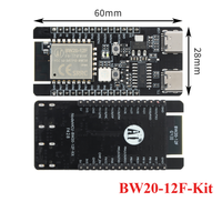 BW20-12F WiFi Dual-band + BLE5.0 BT modul nirkabel Dual-core MCU BW20 RTL8711 modul Chip BW20-12F-Kit papan pengembangan