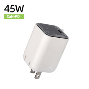 Compact Light-Weight Pocket QC3 <b>USB</b>-<b>C</b> Type-<b>C</b> for Sumsung Certificated PD 45W Fast Charger with US <b>Plug</b> Portable - Product Image 1