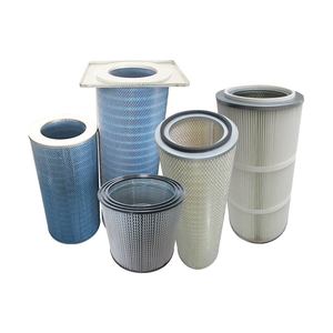 Lõi lọc khí hình trụ bằng polyester, bộ lọc bụi công nghiệp cho hệ thống lọc bụi - Product Image 1