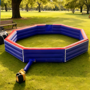 Campo da Gioco Gonfiabile Commerciale per Gaga Ball, Portatile per Interni ed Esterni, Attività Interattive, Campo da Gaga Ball Gonfiabile - Product Image 1