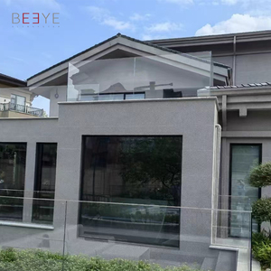 Thiết kế tối giản hợp kim nhôm Pháp phân vùng cửa trượt cách âm trượt kính Patio cửa hoàn thành bề mặt - Product Image 6