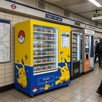 Distributeur automatique de boîtes mystères intelligentes JFP pour Pokémon, avec paiement par code QR, pour la vente de jouets Pokémon en libre-service