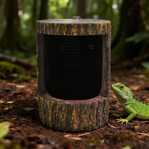 Automatischer Harz-Kriechtier-Futterautomat Raupenfutter-Schale für Raupenterrarien, gekrönte Geckos, Eidechsen, Chamäleons, Insektenfalle für Haustiere - Product Image 4