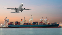 Transitario marítimo/aéreo puerta a puerta de China a EE. UU. Canadá Reino Unido España Australia Europa DHL Fedex Transitario marítimo/aéreo