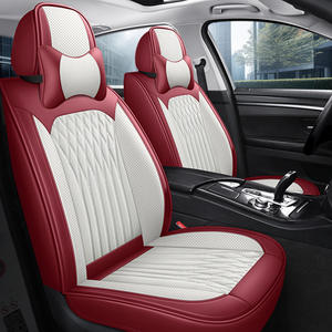 Coussin de siège de voiture universel Four Seasons à couverture complète Nouvelle housse de siège spéciale intérieure en cuir Nappa respirant - Product Image 3