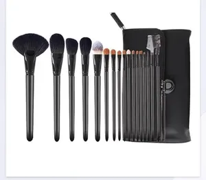 Juego de 18 Brochas de <span class=keywords><strong>Maquillaje</strong></span> Profesionales de Pelo Natural de Animales, Marca Privada, Logotipo Personalizado, Venta al Por Mayor, Nuevo - Product Image 6