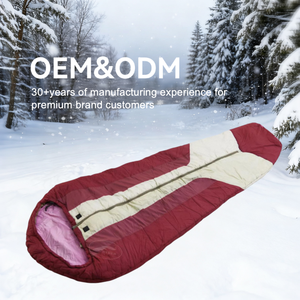 שק שינה עמיד למים לטיולים רגליים, מילוי סיבים חלולים, מתאים לכל מזג אוויר, לנשים, לקמפינג בחוץ - Product Image 1