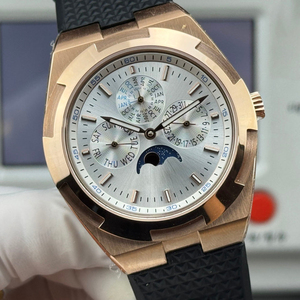 Reloj Automático con Calendario Perpetuo en Tono Oro Rosa, Nuevo Modelo 2026, Reloj Mecánico para Hombre con Esfera Plateada y Fase Lunar - Product Image 3