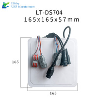 Lector/Escritor RFID ELFDAY, Módulo Integrado de Plástico, Protocolo ISO 18000-6C, 902-928MHz, Distancia de Lectura de Tarjetas de 5-6m